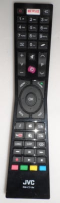 RC RM-C3184 RCA2-49101 NETFLIX YOUTUBE JVC