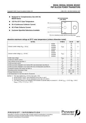 BD250D BD250C TO-3P