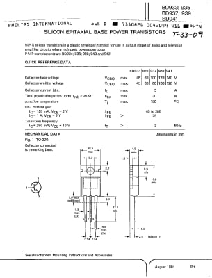 BD941 TO-220F