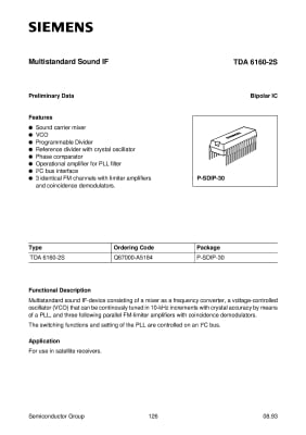 TDA6160-2S DP-30