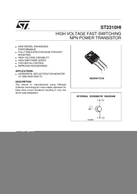 MD2310DHI TO-3PF