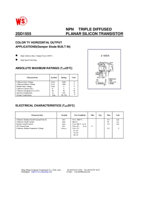 2SD1555   TO-3PF