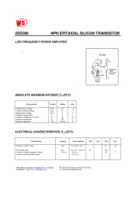 2SD288 TO-220