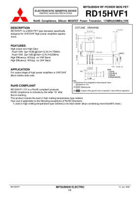 RD15HVF1 TO-220