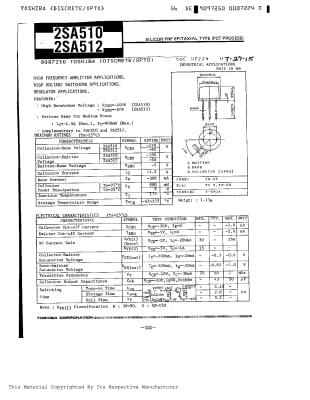 2SA512 TO-39