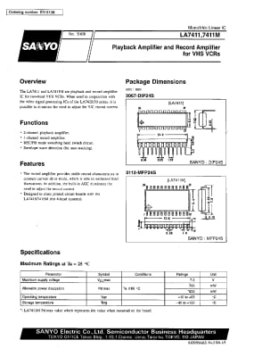 LA7411 DIP-24