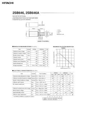 2SB646 TO-92MOD