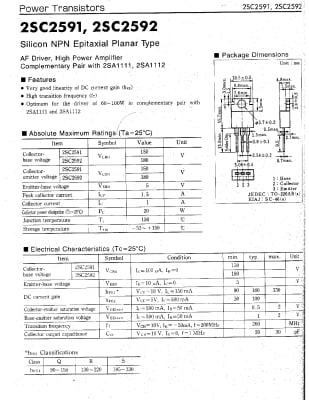 2SC2592 TO-220