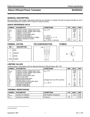 BU2523AX TO-3PF