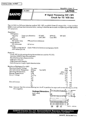 LA7555 DIP-24