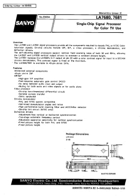 LA7681 DIP-48