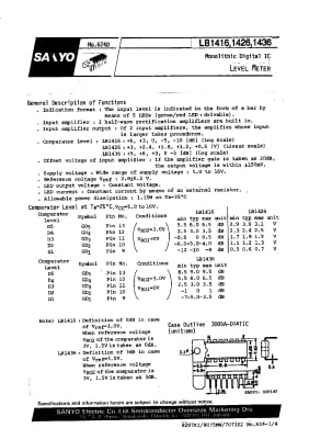 LB1416 DIP-14