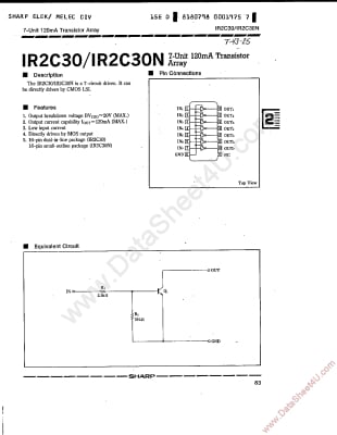 IR2C30 DIP-16