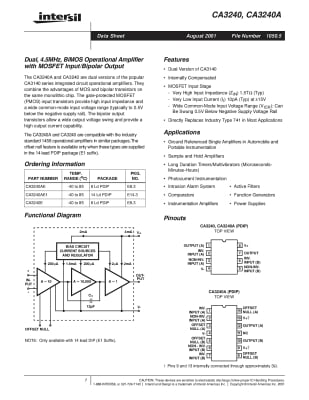 CA3240E DIP-8