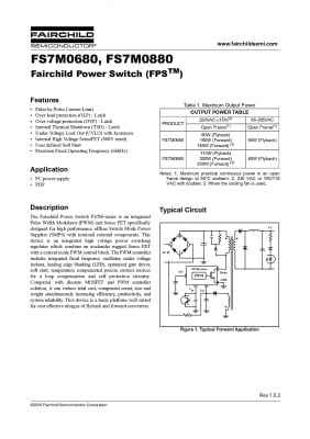 FS7M0880 TO-3P