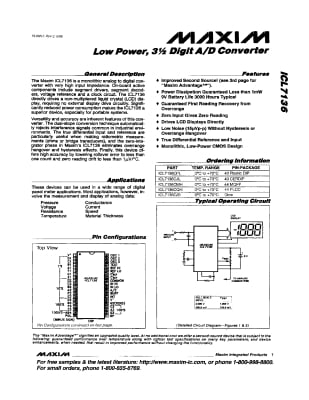 ICL7136CPL DIP-40