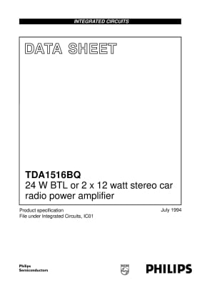 TDA1516B/TDA1516BQ