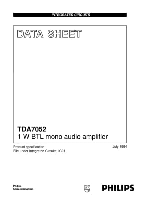 TDA7052 DIP-8