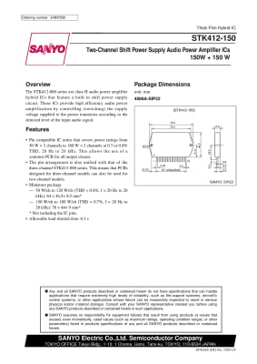 STK412-150 SIP22