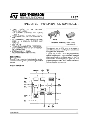 L497B DIP-16