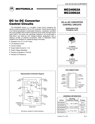 MC34063AP1 DIP-8