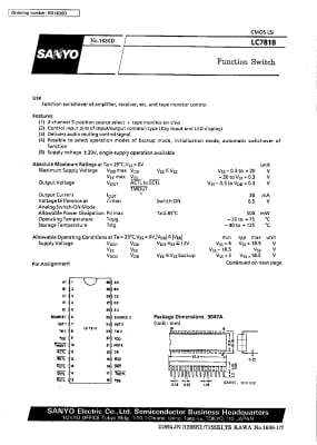 LC7818 SDIP-30