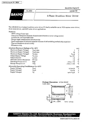 LB1851F SOIC-30