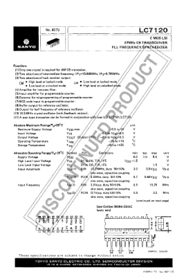 LC7120 DIP-20