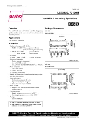 LC72130 DIP-24