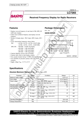 LC7265 DIP-42