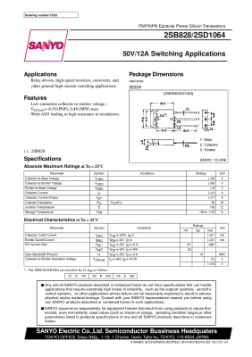 2SD1064 TO-3P