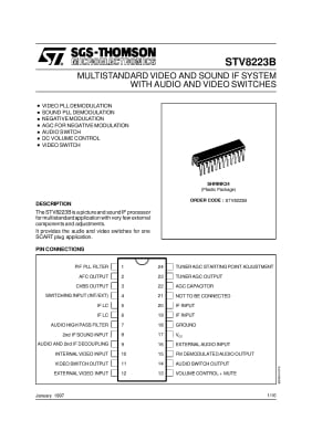 STV8223A2 DIP-24