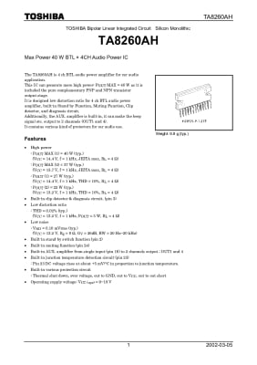 TA8260AH SQL-25