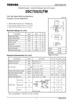 2SC752 TO-92