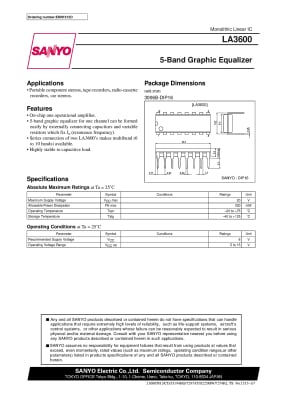 LA3600 DIP-16