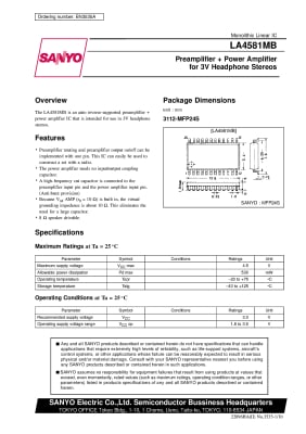 LA4581M SOIC-24