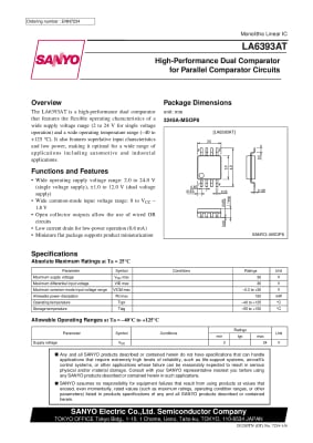 LA6393D LM393 DIP-8