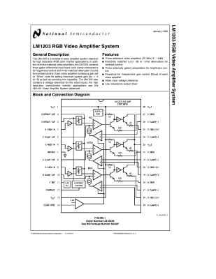 LM1203CN DIP-28