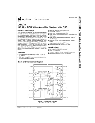 LM1279AN DIP-20