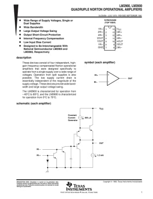 LM3900N DIP-14