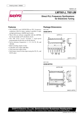 LM7001 DIP-16