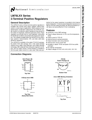 LM78L05 TO-92