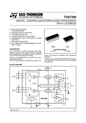 TDA7309D SOP-20