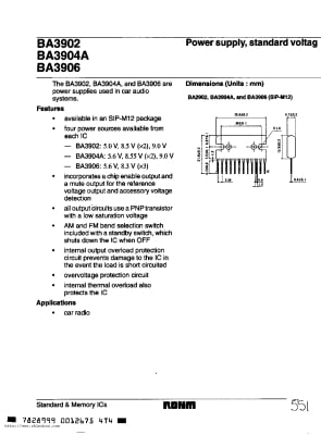 BA3904A SIL-12