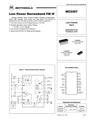 MC3357P DIP-14