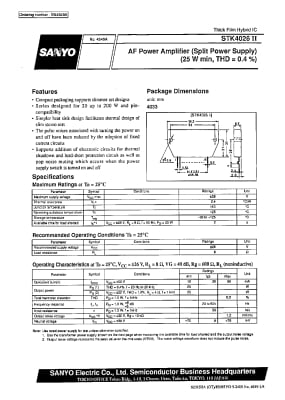 STK4026II SIL-15