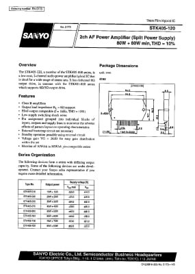 STK405-120A SIP14