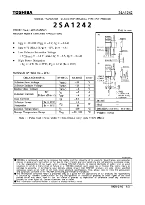 2SA1242 TO-251