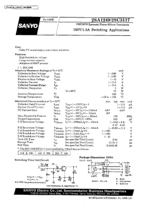 2SA1249 TO-126