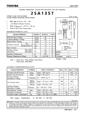 2SA1357 TO-126